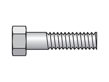 BCPT-1 Inch Standard Twin Series BCPT Hex Head Bolt for Cover Plate