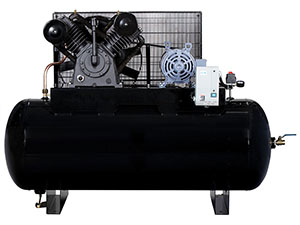 10 HP Three Phase 200V 120 Gallon Two Stage with Century motor